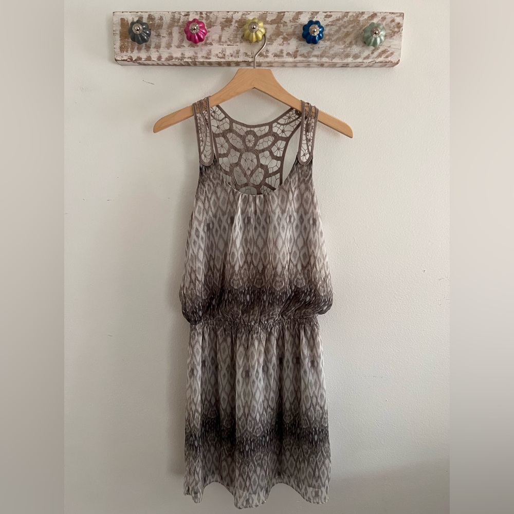 Express Gray Lightweight Dress